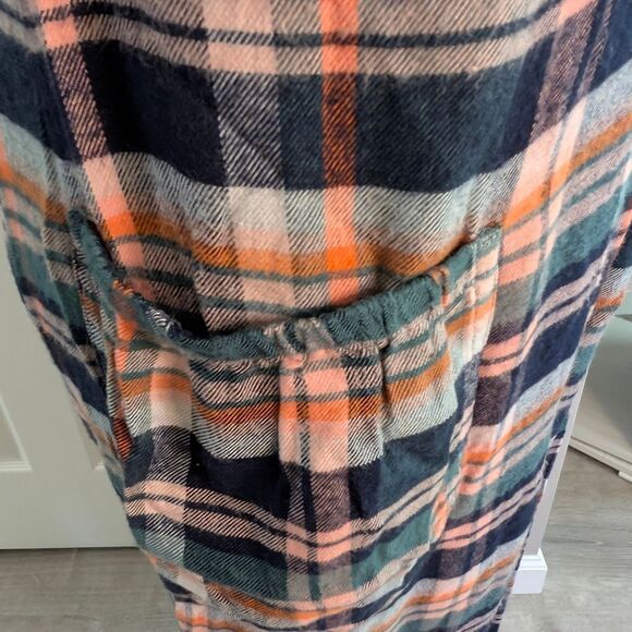 Free People Flannel PJ Jumper - Picture 4 of 8
